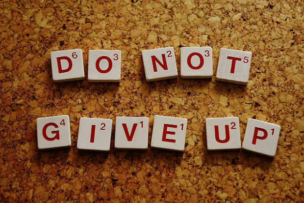 Don't give up on job search